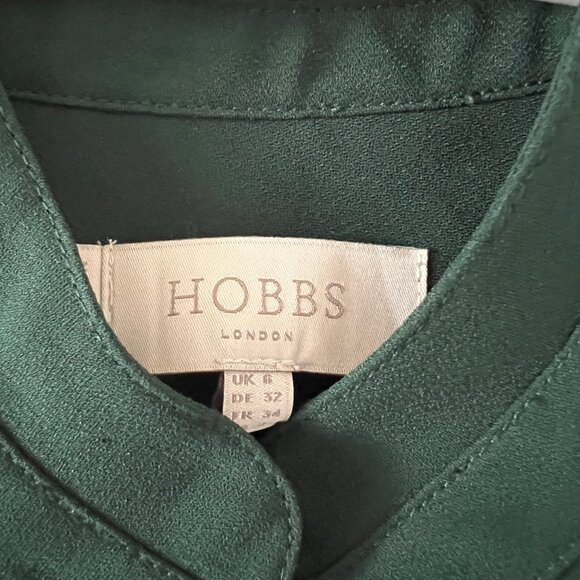 Hobbs Lois Dress in Pine Green - Picture 6 of 8